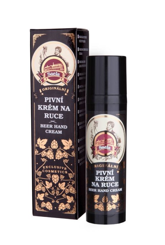 Originální pivní krém na ruce 75 ml – výživný krém s bambuckým máslem, chmelem a pivními kvasnicemi pro regeneraci pokožky Originální pivní krém na ruce 75 ml – výživný krém s bambuckým máslem, chmelem a pivními kvasnicemi pro regeneraci pokožky