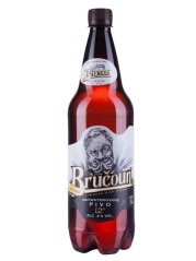 Pivo Bručoun 12° – nepasterovaný český ležák plzeňského typu s výraznou hořkostí, dvakrát chmelený, 5 % alc.