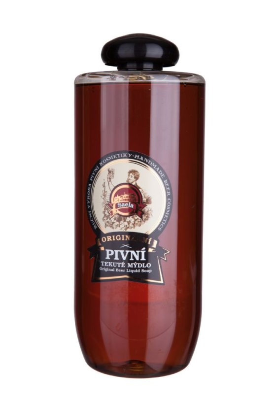 Originální pivní tekuté mýdlo 1000 ml – jemné hydratační mýdlo s pivem, vitamíny B a glycerinem pro suchou pokožku